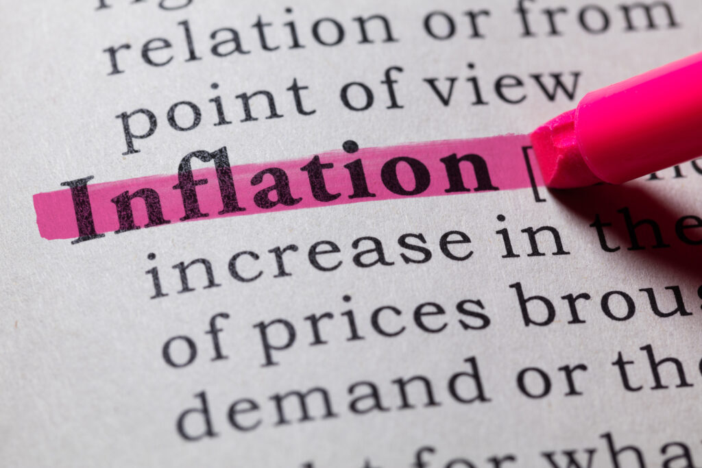 Fake Dictionary, Dictionary definition of the word inflation.